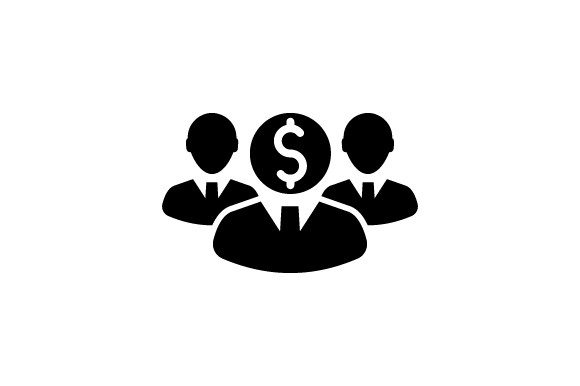 Business Investors Icon: A Graphic Asset for Local Branding