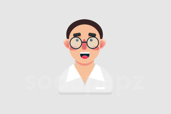 Family Character Icon: Boy Student Graphics & Icons