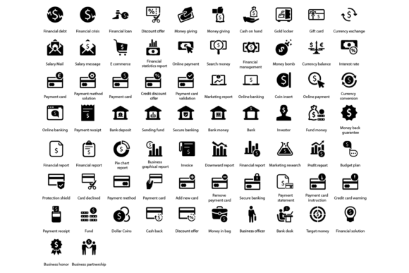Finance and Money Icons: Premium Graphics & Icons