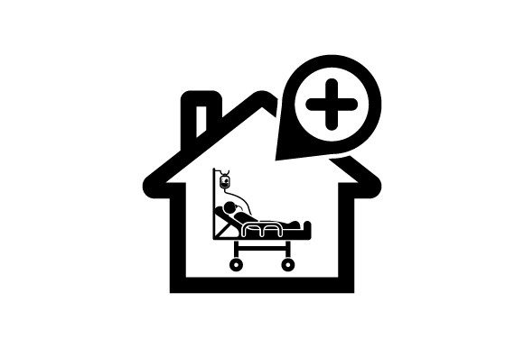 Home Isolation Icon: A Graphic Design Asset for Modern Branding