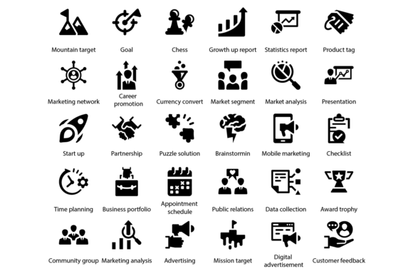 Marketing Icons: Premium Graphics & Icons for Local Brands