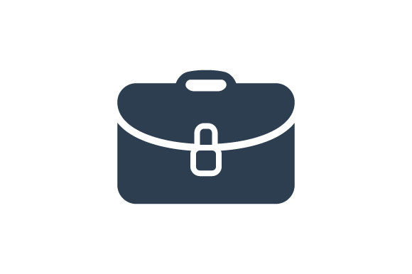 Office Bag Icon: A Graphic Asset for Branding and Marketing