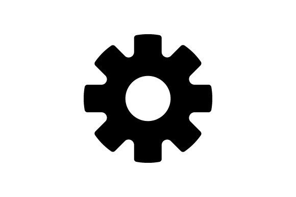 Settings Icon for Crafters and Designers