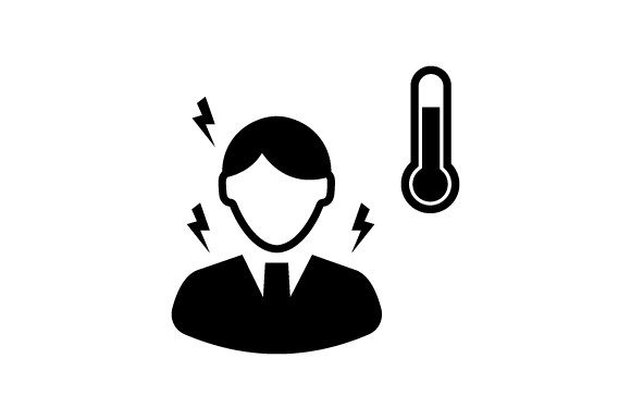 Virus Fever Icon: Graphics & Icons for Editorial Impact