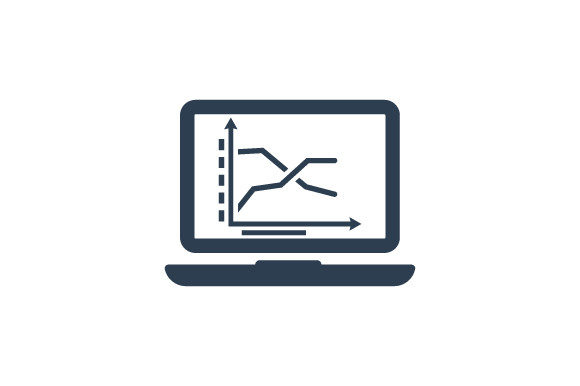 Web Analytics Icon: A Graphic Asset for Modern Branding